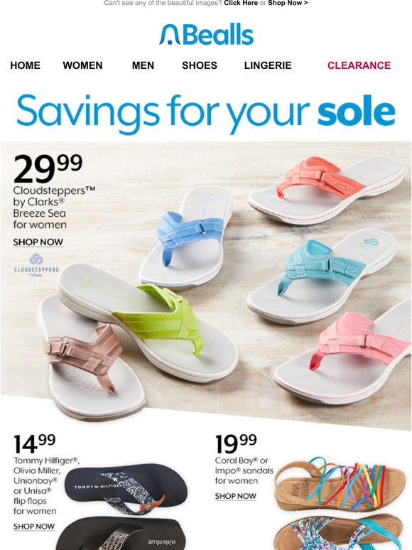 bealls coral bay sandals