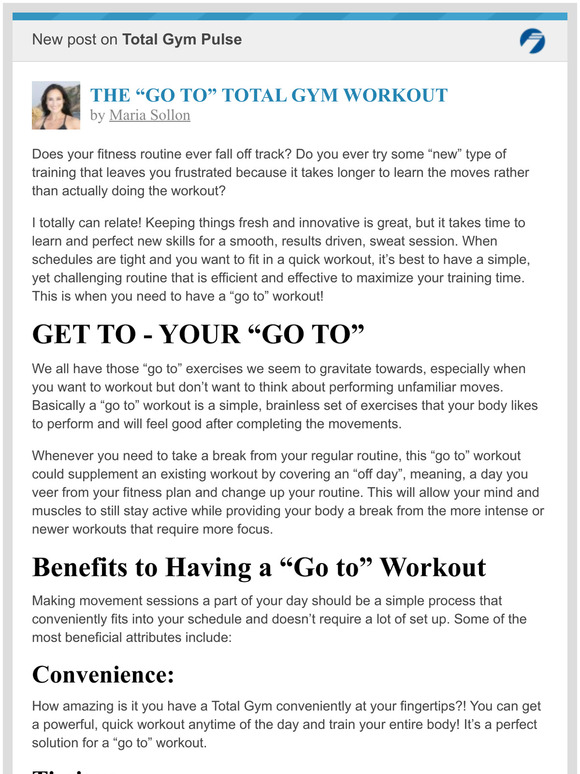 Dr. Michael Mantell, Author at Total Gym Pulse - Page 4 of 8