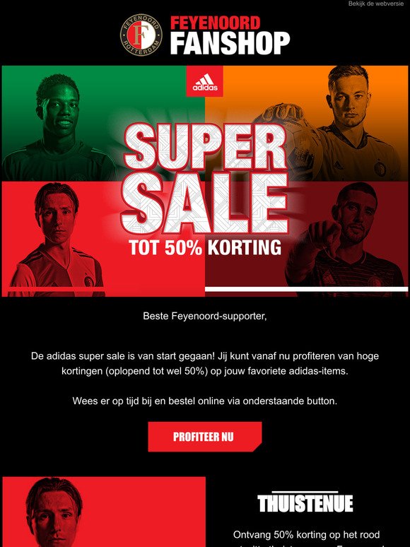 Adidas super sale is officieel begonnen!! 