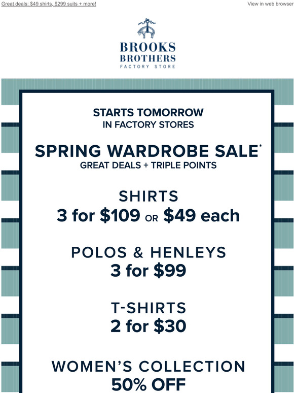 brooks brothers coupon
