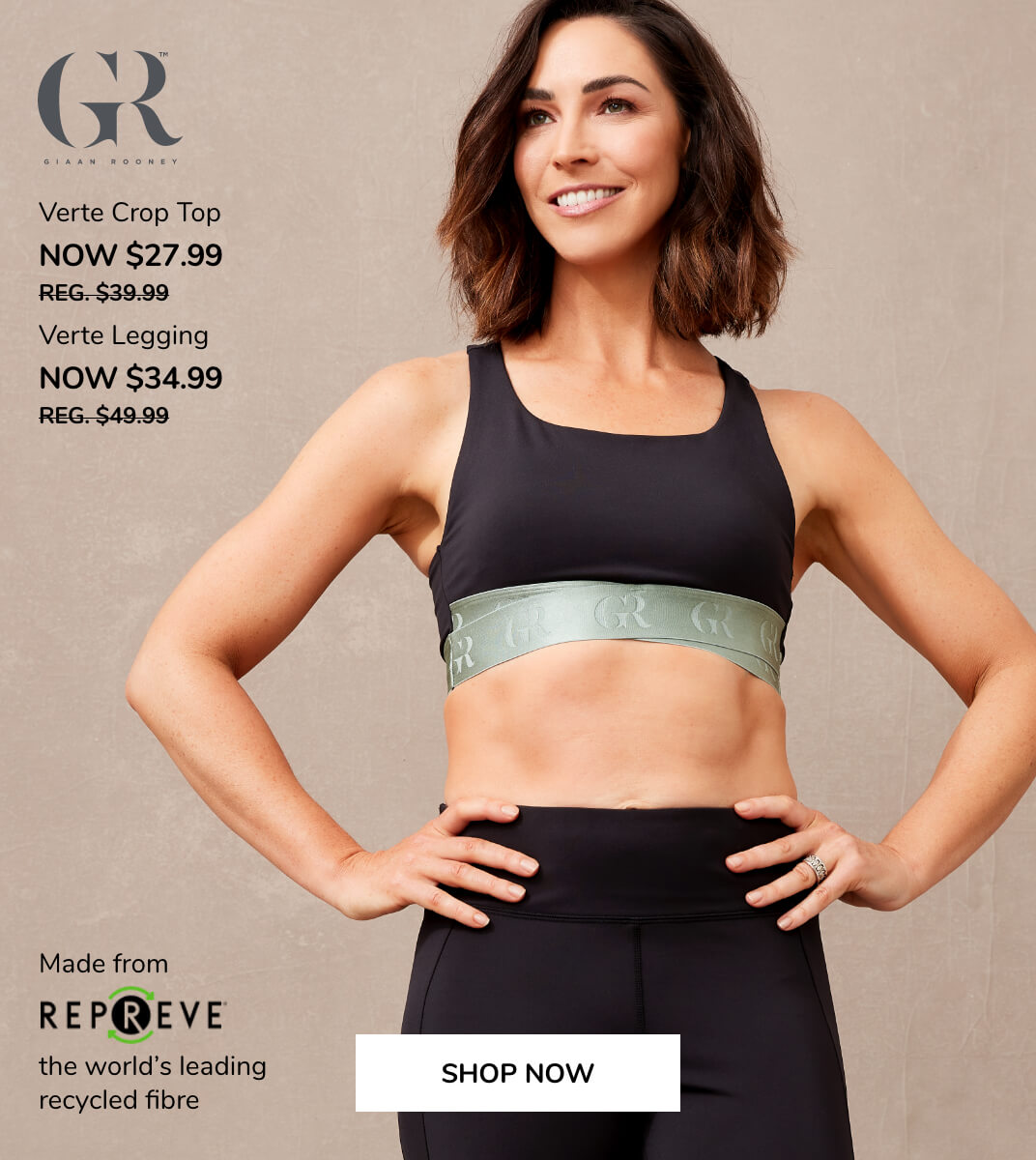 Harris Scarfe This is Giaan Rooney Activewear that Rewrites the Rules Milled