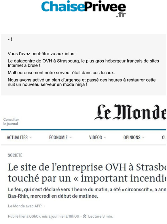 Notre Site Internet a Brl !!