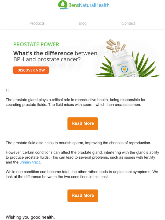 Fyrtorr Whats The Difference Between Bph And Prostate Cancer Milled