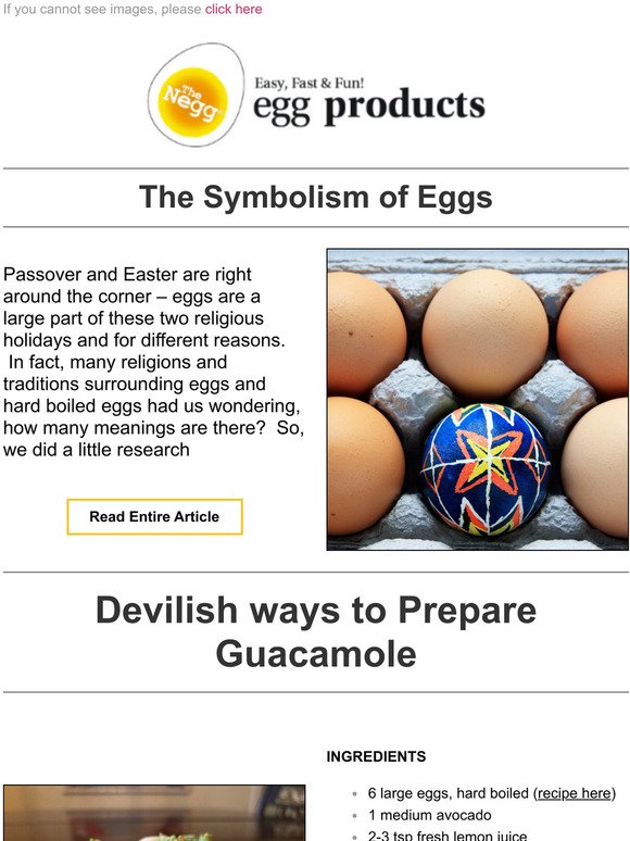 Laying an Egg- Heaven and Earth - What does it all mean? Plus Guacamole
