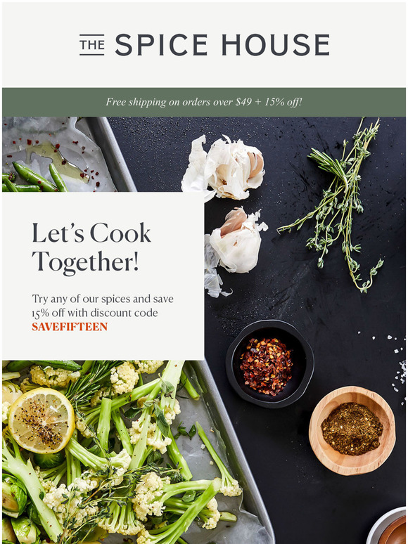 The Spice House Still interested in fresh spices? Save 15 now! Milled