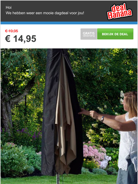  Universele parasolhoes