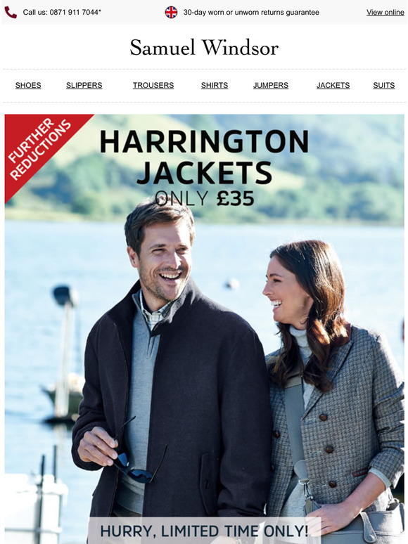 samuel windsor harrington jacket