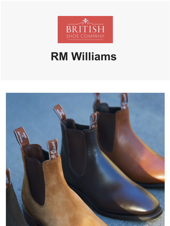 R.M. Williams Comfort Craftsman - Havana Suede, Chelsea Boots