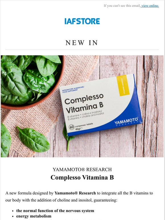 Vitamina B3 di Yamamoto research, 30 compresse 