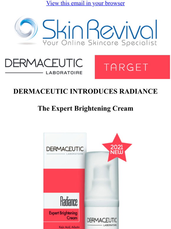 dermaceutic radiance expert brightening cream