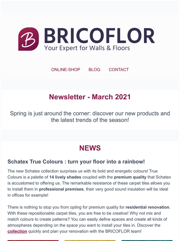 Find out about our spring exclusives!