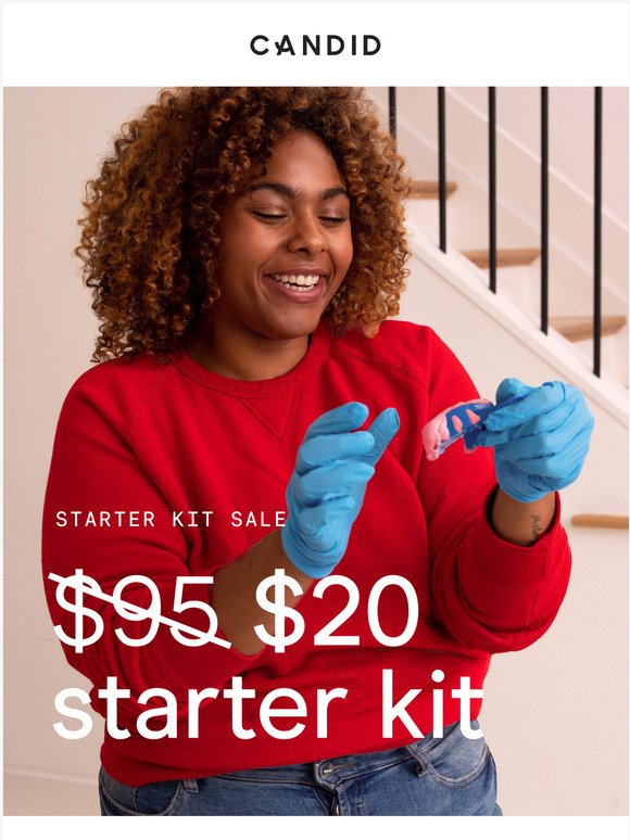 Don't wait: $20 starter kits
