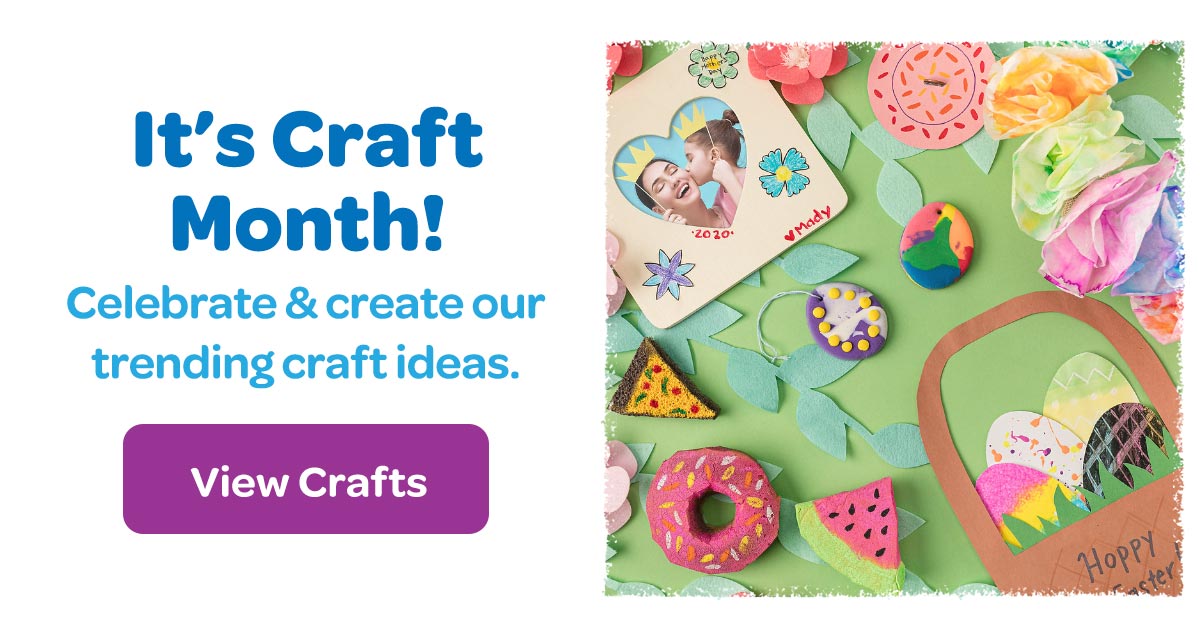 It's Craft Month! View Crafts