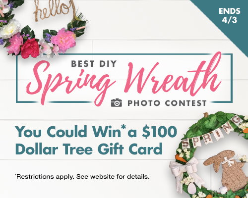 Enter our Spring Wreath Contest