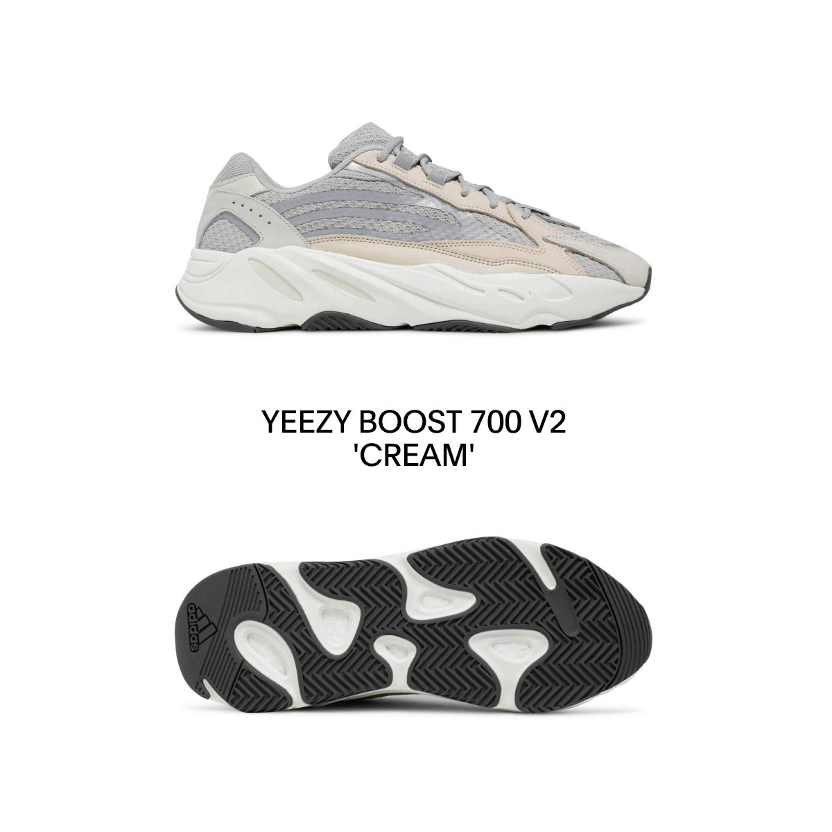 campo en lugar concepto GOAT: [SEED] Just Dropped: Yeezy Boost 700 V2 'Cream' available now | Milled