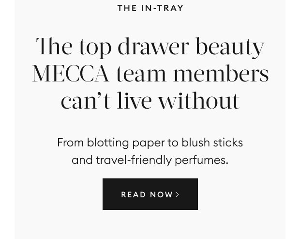 From blotting paper to blush sticks and travel-friendly perfumes.