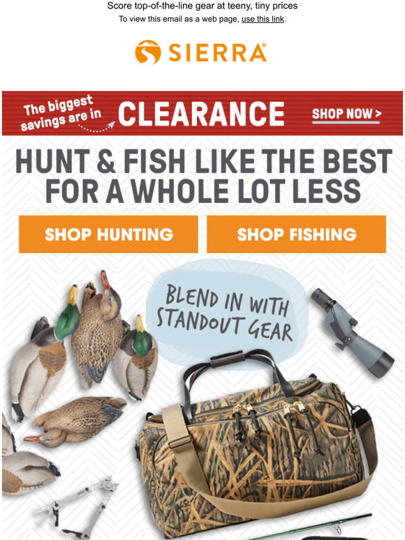 Sierra Trading Post The BEST brands for hunting and fishing Milled