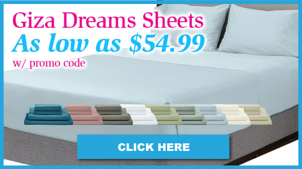 giza dream bed sheets promo code