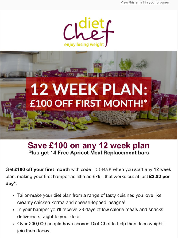 Diet Chef Email Newsletters Shop Sales Discounts And Coupon Codes Page 2