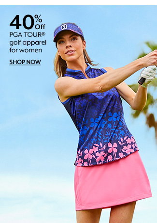 Shop 40% Off PGA TOUR golf apparel for women