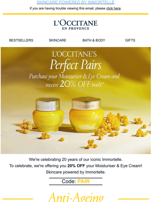 L Occitane Email Newsletters Shop Sales Discounts And Coupon Codes