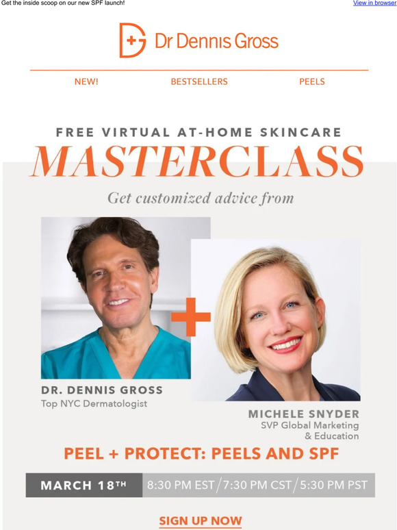 dr dennis gross masterclass