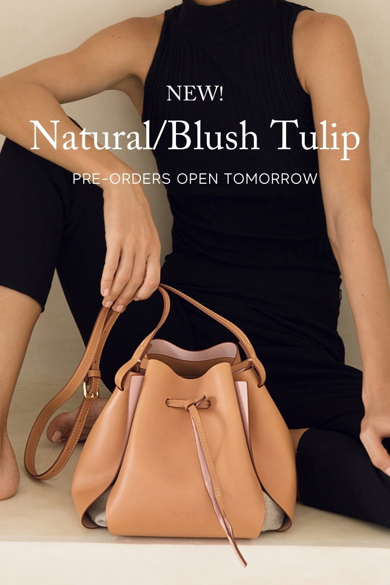 The Tulip Bag  Linjer Handbags