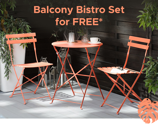 beliani bistro set