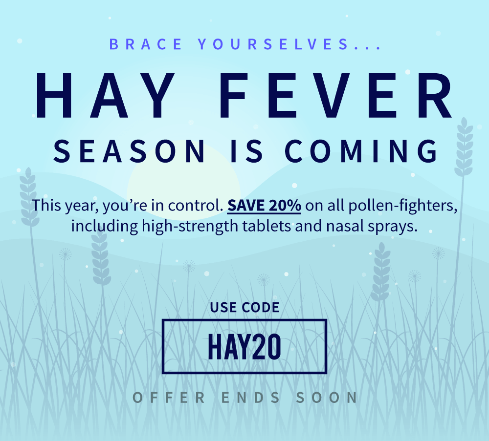 Hay Fever Season is coming