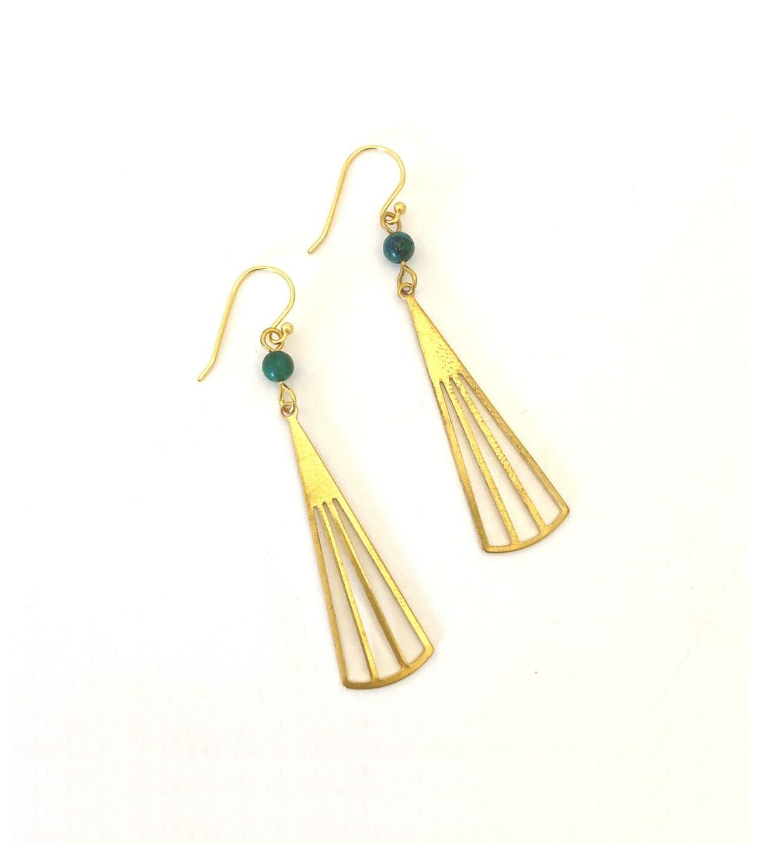CONFIDENCE FAN EARRINGS