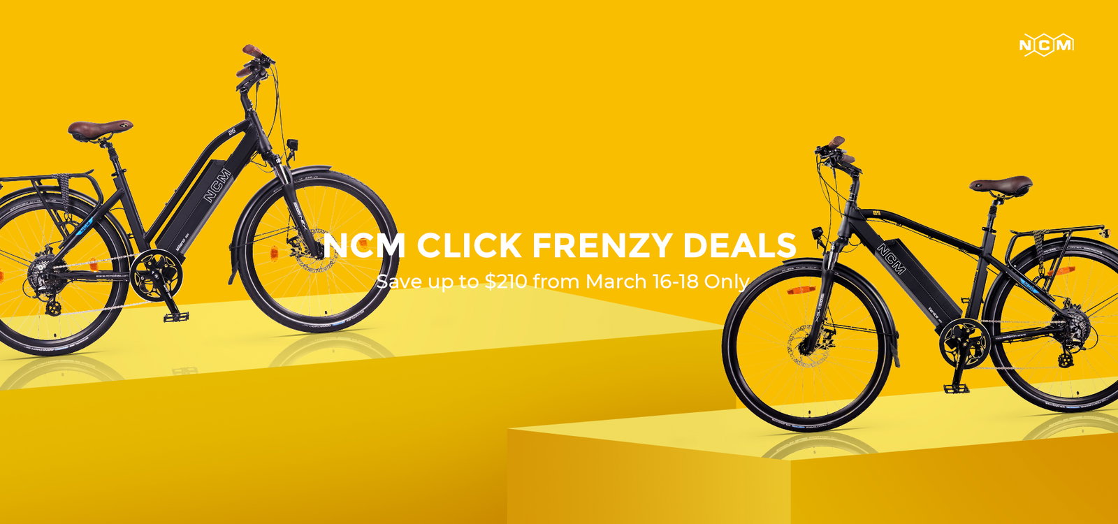 Click Frenzy Sale for NCM E-trekking 