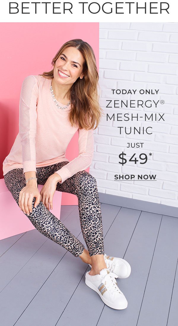 Chico's: Zenergy tunics + leggings for less? Oh yes!