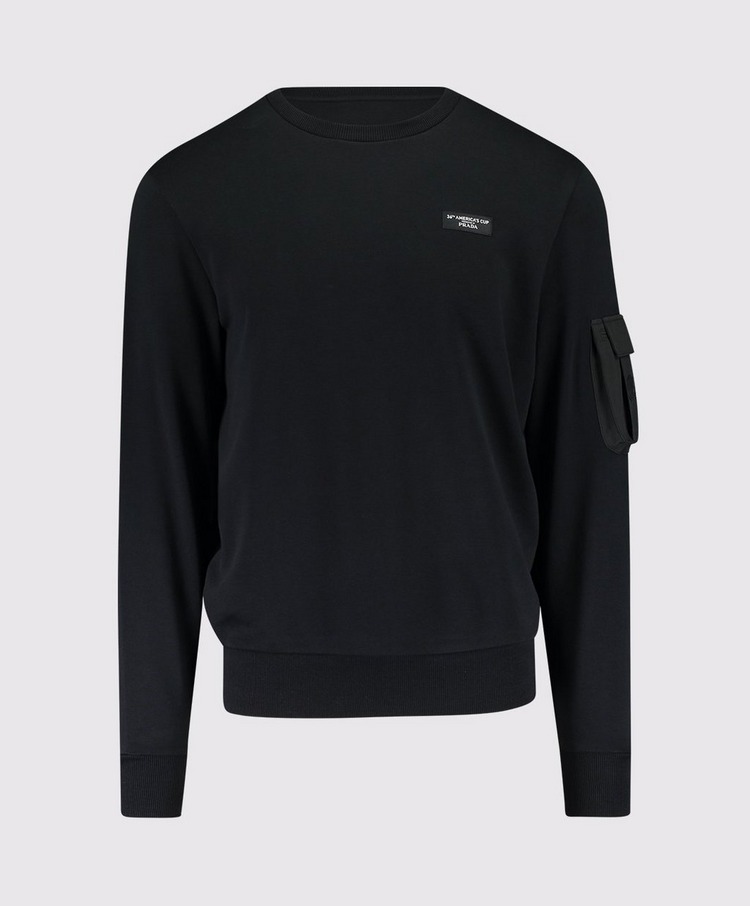 North Sails 36Th Americas Cup Presented By Prada Arm Pocket Crew Neck Sweatshirt