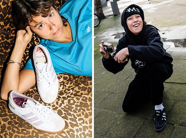 adidas: adidas Skateboarding Team Creation: Maite and Nora. |