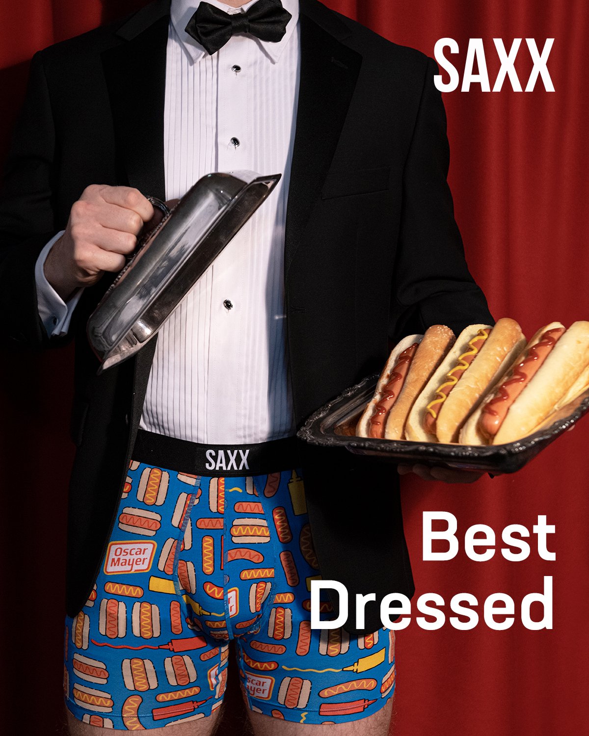 SAXX Underwear: Oscar Mayer x the BallPark Pouch