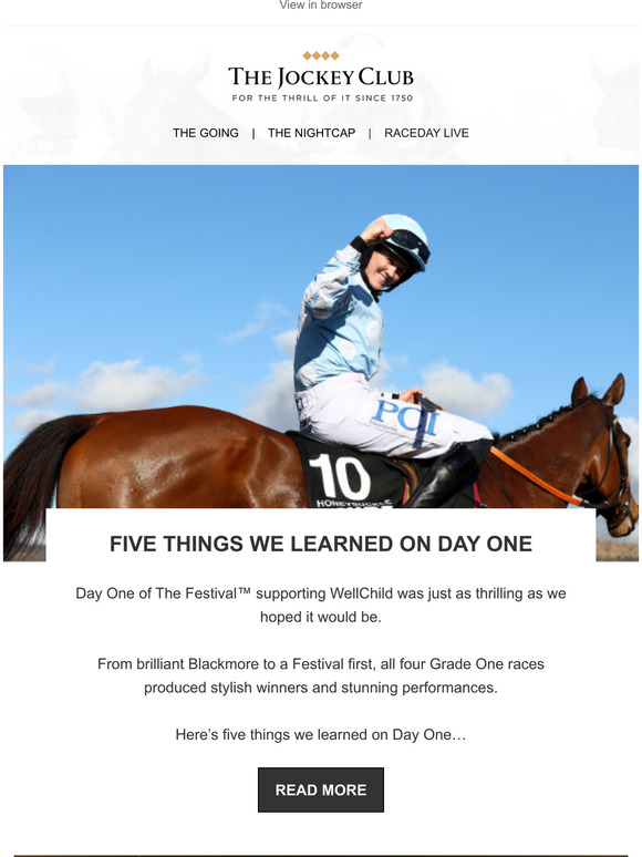 All the action from Day One