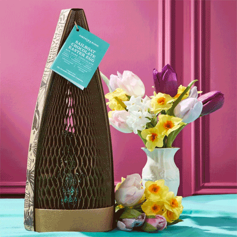 Sailboat Chocolate Egg