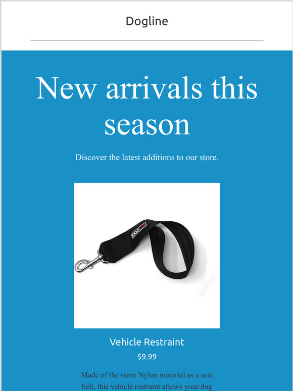New Arrival Dog Vehicle Restraint