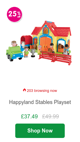 happyland stables playset