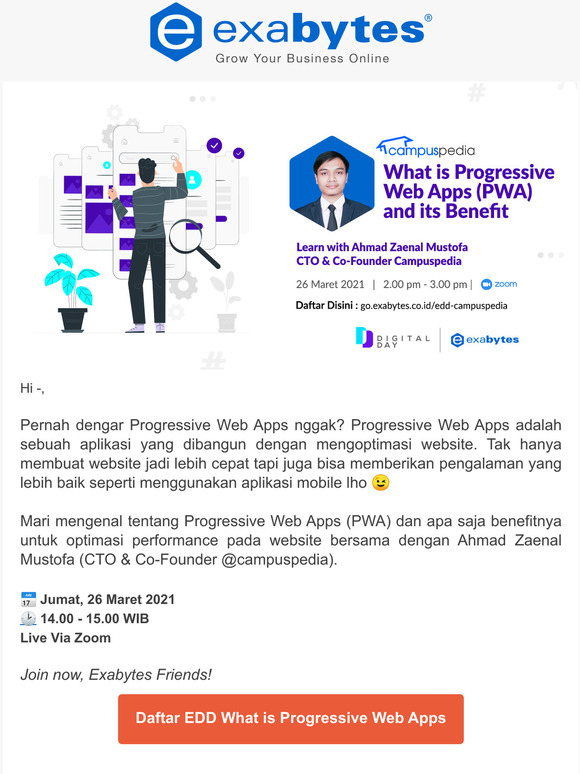 Exabytes (ID): Pahami Apa Itu Progressive Web Apps Dan Manfaatnya | Milled