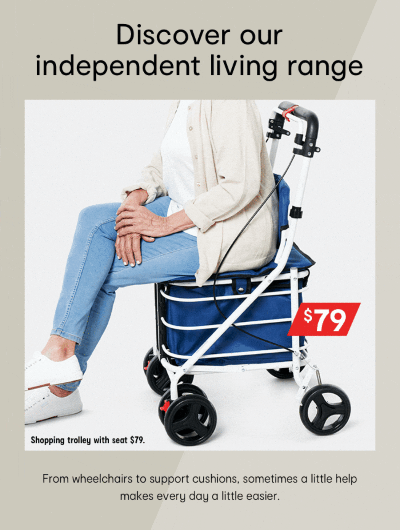 Kmart Australia Live a little easier Milled