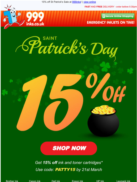 999 inks coupon code