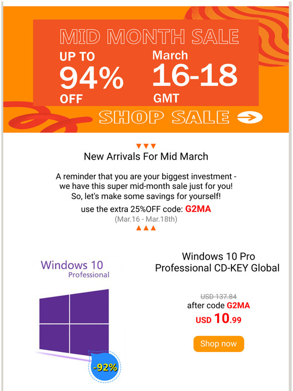 How to make your mid month special? Meet this new offer!