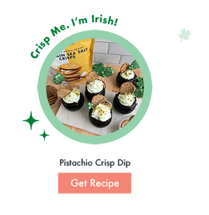 Crisp Me. I'm Irish! Pistachio Crisp Dip | Get Recipe