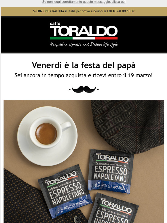 Caffè Toraldo: Acquista una macchina Slot Plast 150 cialde in omaggio per  te!