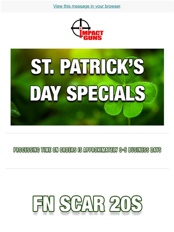 Celebrate St. Patrick's Day With These Specials!