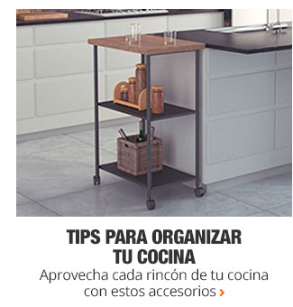 Tips para organizar tu cocina - Aprovecha cada rincón de tu cocina con estos accesorios