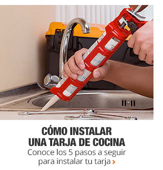 Cómo instalar una tarja de cocina - Conoce los 5 pasos a seguir para instalar tu tarja