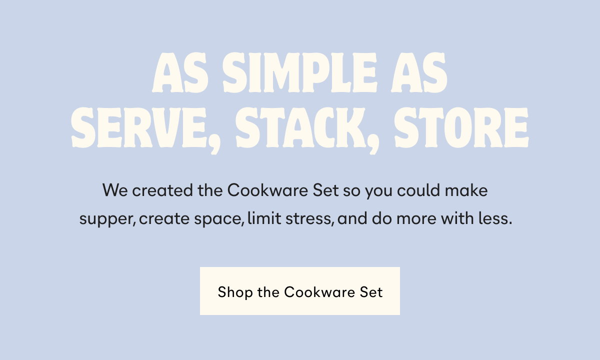 The Cookware Set | Shop Now