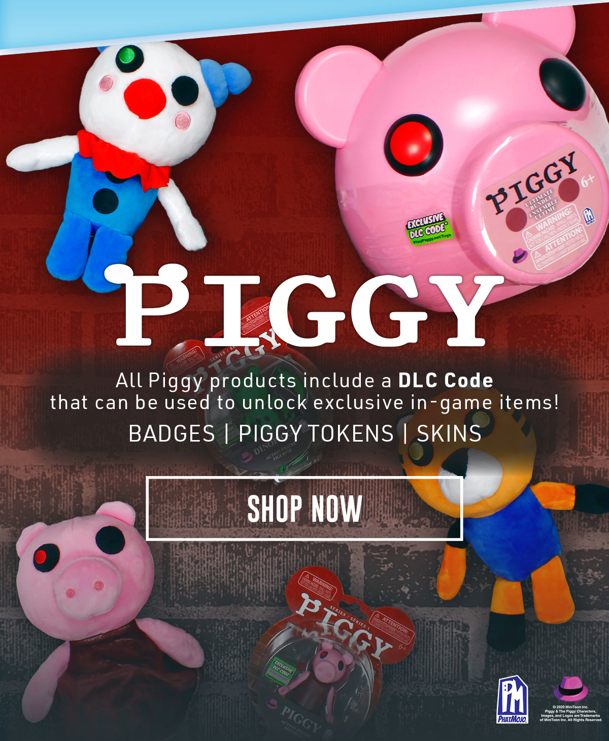 Roblox Piggy SVGs / 15 Piggy Skins / 2 Roblox Logos